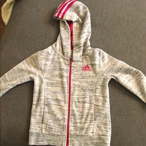 Toddler Girls Adodas Hoodie